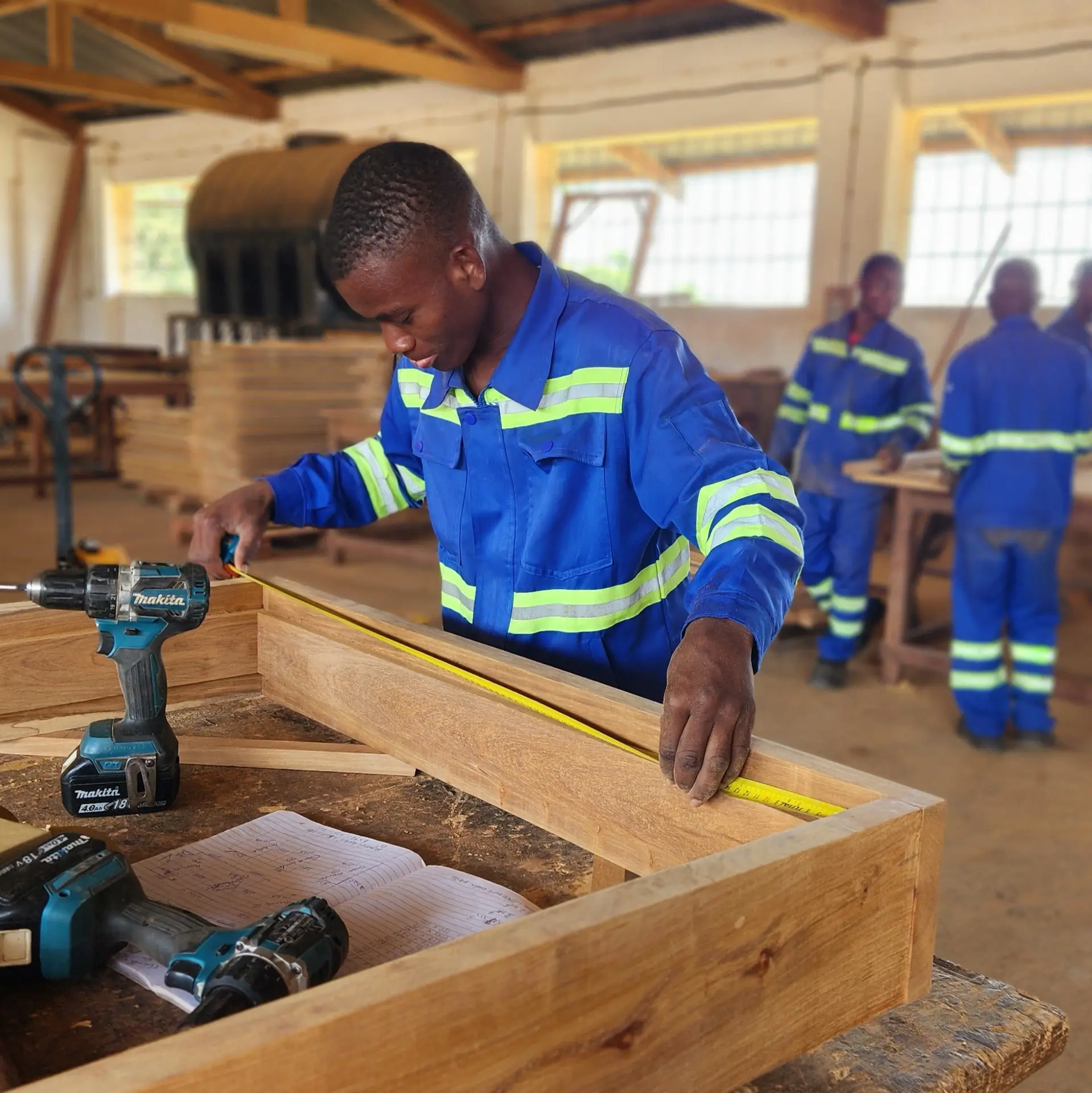 Estudante de carpintaria - IPOMA